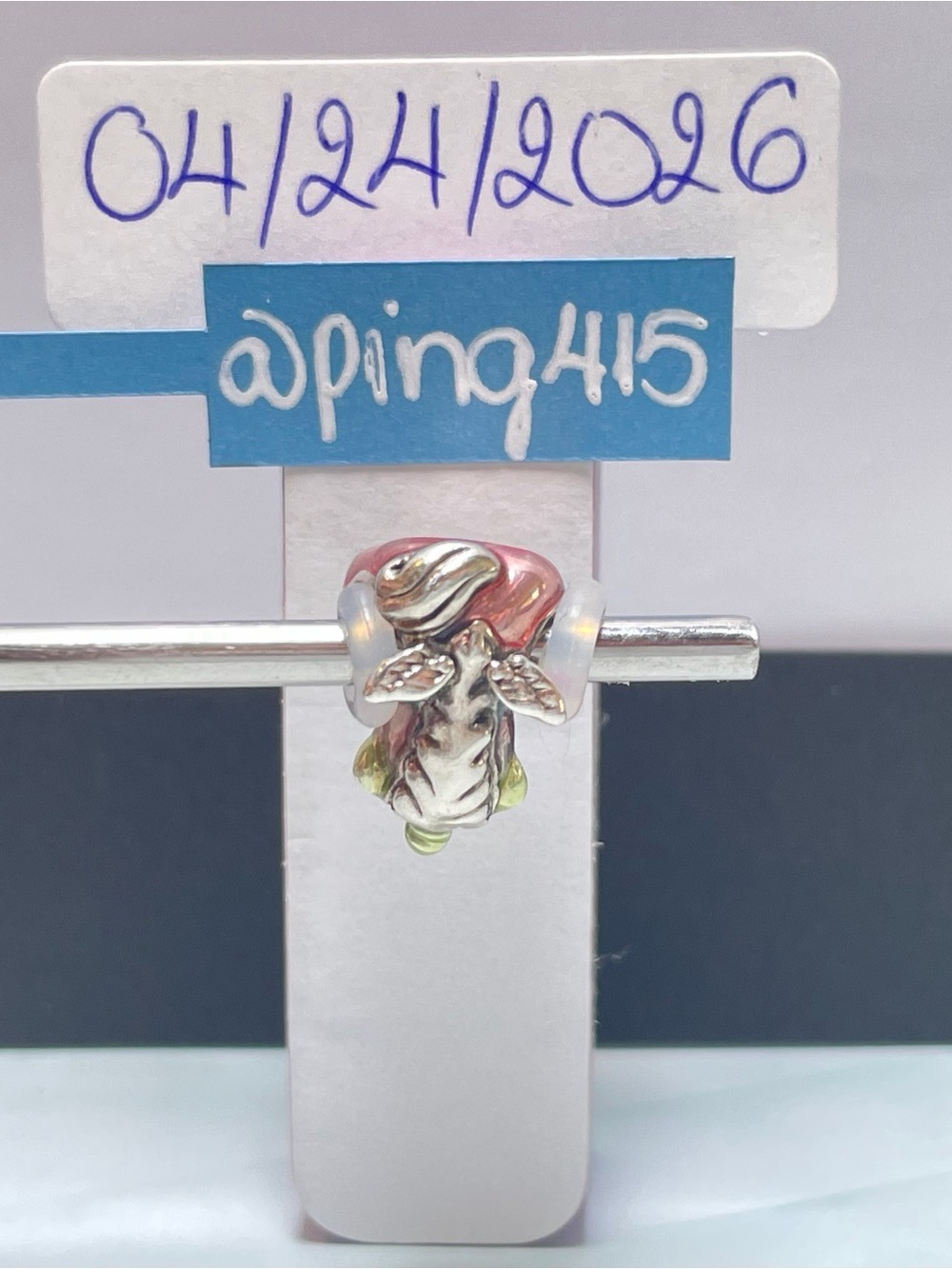 Pandora Colorful Rainbow Bruno the Unicorn Charm - Picture 3 of 12